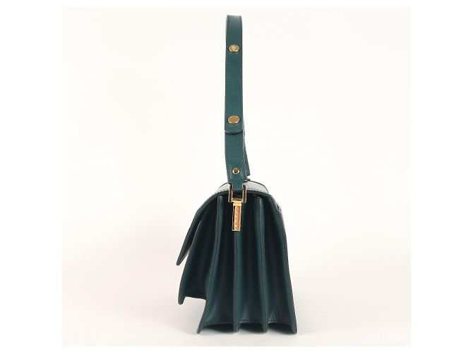 Marni Trunk Schultertasche Grün - Ansicht 2