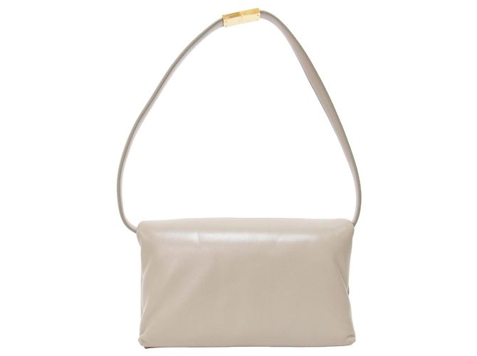 Borsa a tracolla piccola Marni Prisma Grigio - vista 3