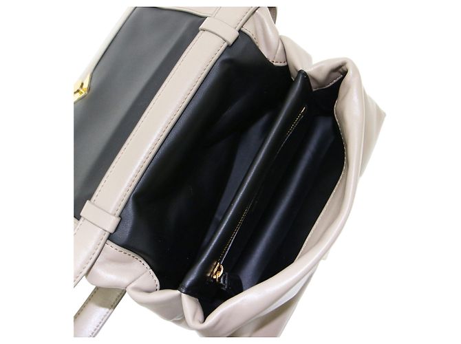 Borsa a tracolla piccola Marni Prisma Grigio - vista 5