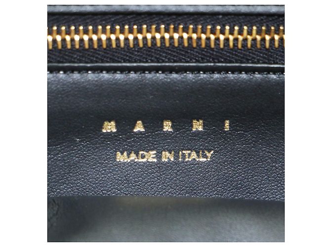 Borsa a tracolla piccola Marni Prisma Grigio - vista 6
