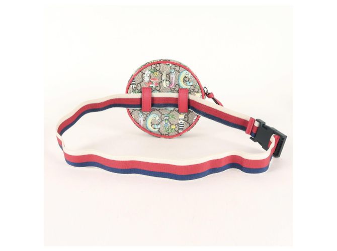 Borsello da vita mini GG per bambini Gucci Higuchi Yuko Rosso Multicolore Beige - vista 4