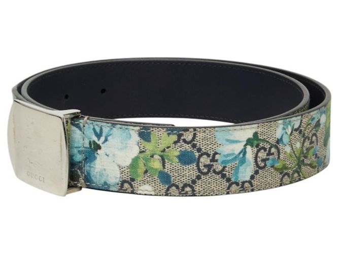 Cintura Gucci GG Blooms Beige Multicolore - vista 2