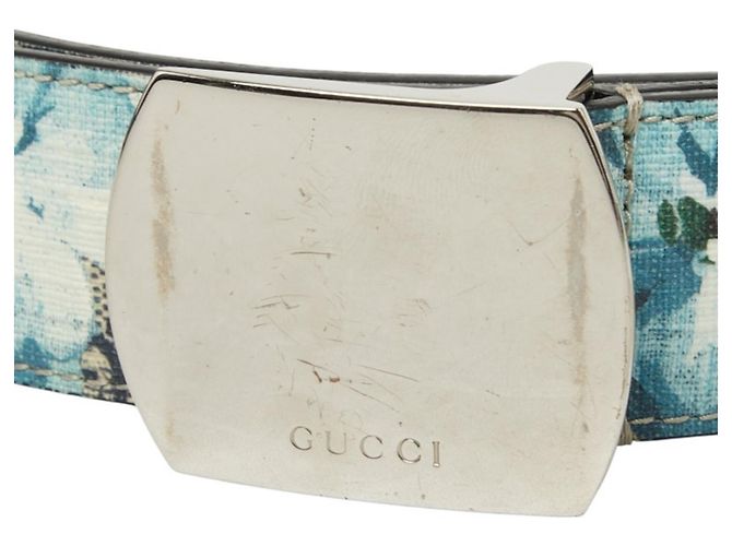 Cintura Gucci GG Blooms Beige Multicolore - vista 4