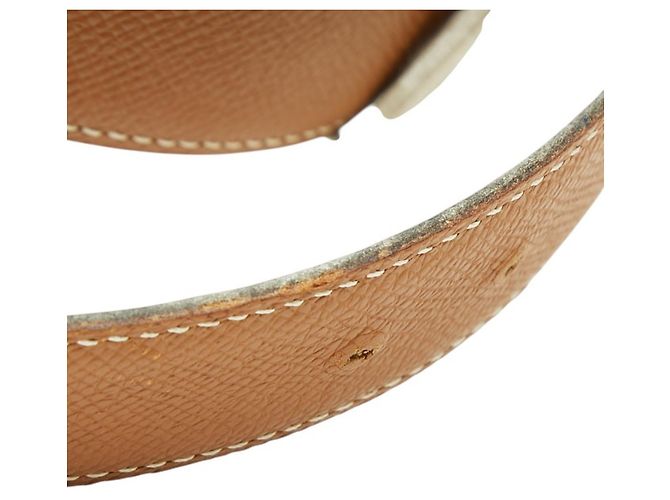 Hermès Hermes Constance Reversible H-Belt Brown Black - view 5
