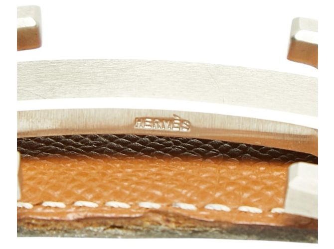 Hermès Hermes Constance Reversible H-Belt Brown Black - view 7