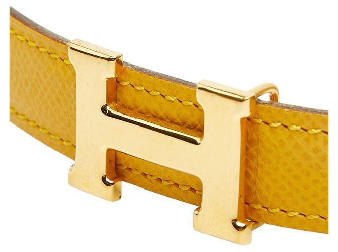 Hermès Hermes Constance H-Belt Brown Yellow - view 4