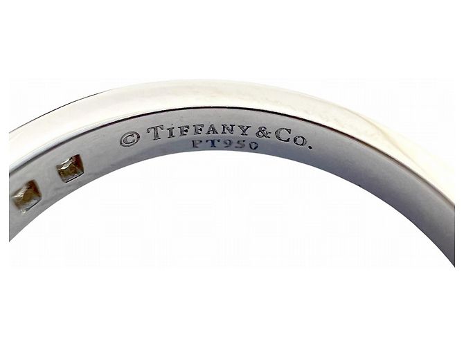 Autre Marque Tiffany & Co. Platin-Diamant-Bandring - Ansicht 6