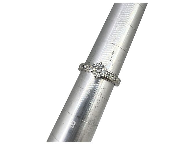 Autre Marque Tiffany & Co. Platin-Diamant-Bandring - Ansicht 9