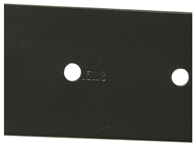 Cinturón de cuero Anagram Louis Vuitton Negro - vista 6