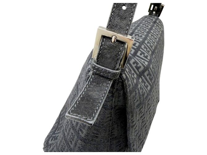 Borsa a secchiello Fendi Zucchino Mamma Nero - vista 10