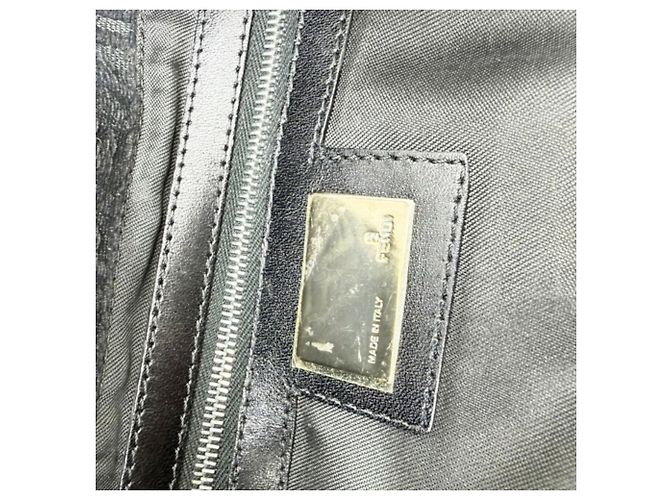 Borsa a secchiello Fendi Zucchino Mamma Nero - vista 16