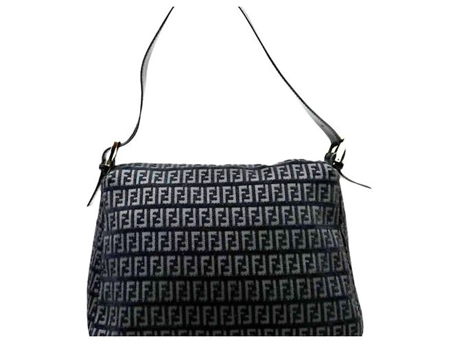 Borsa a secchiello Fendi Zucchino Mamma Nero - vista 2