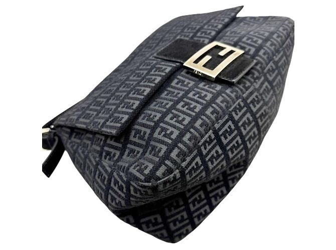 Borsa a secchiello Fendi Zucchino Mamma Nero - vista 6