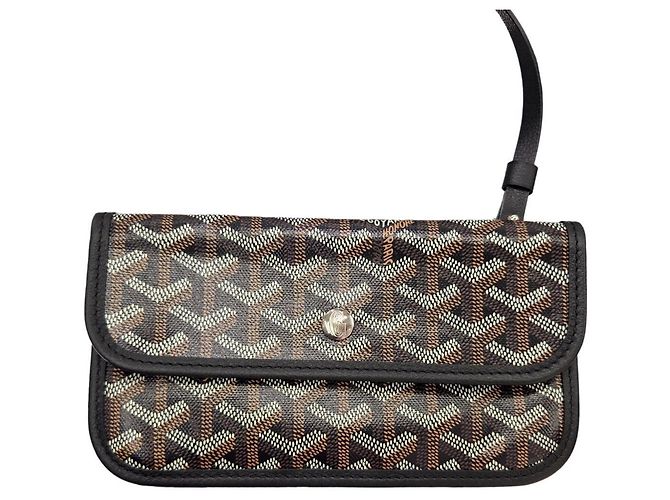 Borsa Tote Goyard Saint Louis PM Marrone Nero - vista 11