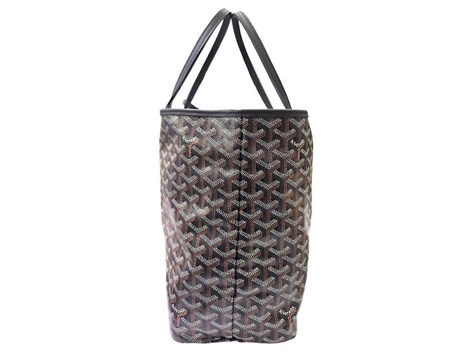 Borsa Tote Goyard Saint Louis PM Marrone Nero - vista 5
