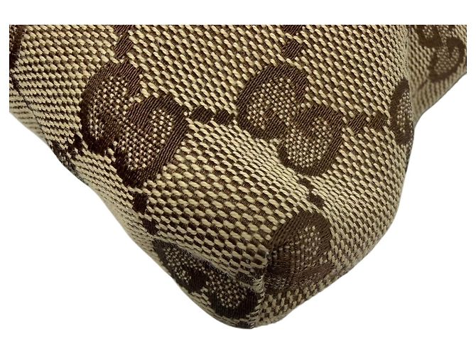 Borsello da vita Gucci GG Canvas Beige Marrone scuro - vista 10