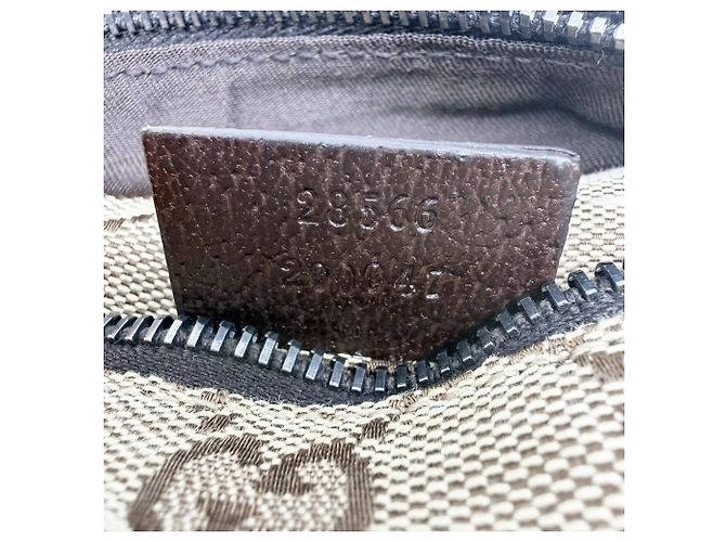 Borsello da vita Gucci GG Canvas Beige Marrone scuro - vista 20