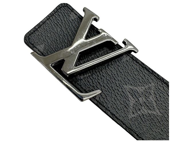 Louis Vuitton Monogram Eclipse Gürtel Braun Schwarz - Ansicht 6