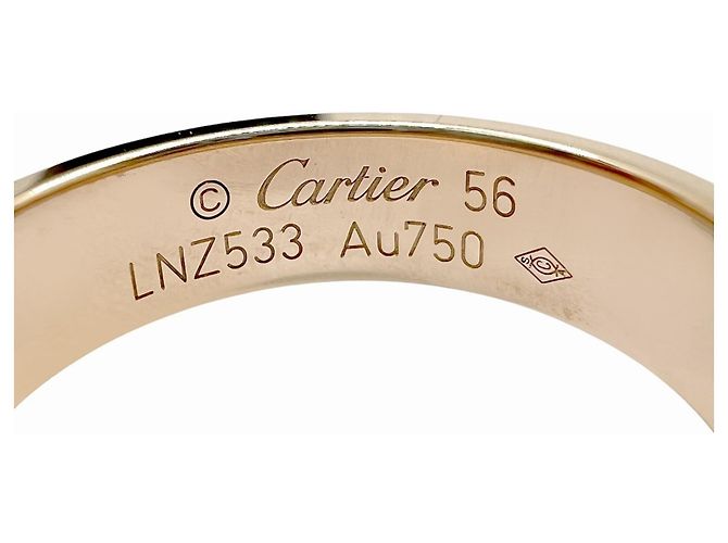 Cartier Love Ring in K18PG Pink - Ansicht 5