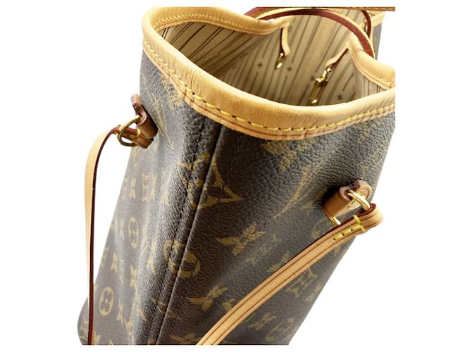 Louis Vuitton Monogram Neverfull MM Tote Bag Braun - Ansicht 10