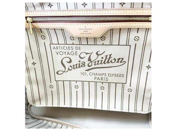 Louis Vuitton Monogram Neverfull MM Tote Bag Braun - Ansicht 14