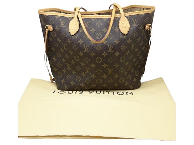 Louis Vuitton Monogram Neverfull MM Tote Bag Braun - Ansicht 17