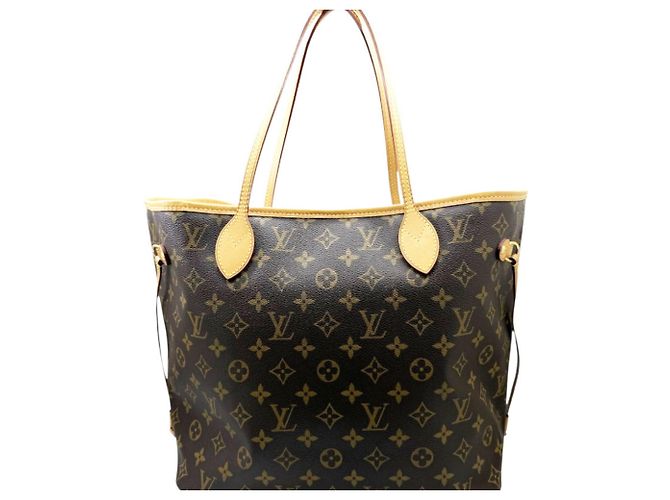 Louis Vuitton Monogram Neverfull MM Tote Bag Braun - Ansicht 2