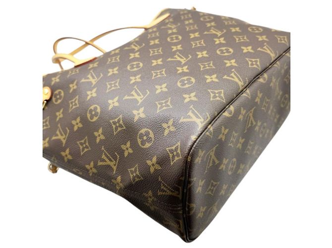 Louis Vuitton Monogram Neverfull MM Tote Bag Braun - Ansicht 5