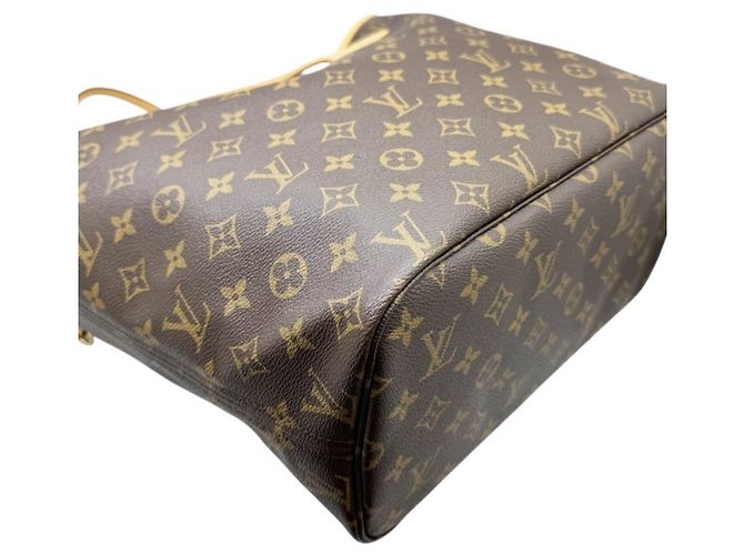 Louis Vuitton Monogram Neverfull MM Tote Bag Braun - Ansicht 7
