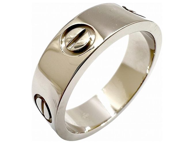 Anello Cartier Love K18WG D'oro - vista 2