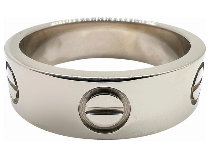 Anello Cartier Love K18WG D'oro - vista 3