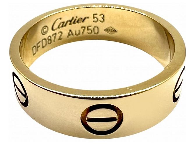 Anello Cartier Love in oro giallo D'oro - vista 3