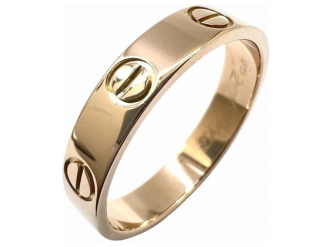 Anello Mini Love Cartier in oro rosa D'oro - vista 2