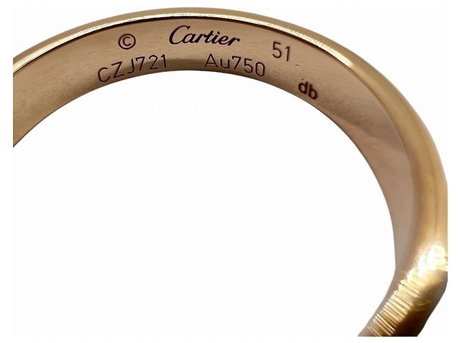 Anello Mini Love Cartier in oro rosa D'oro - vista 6
