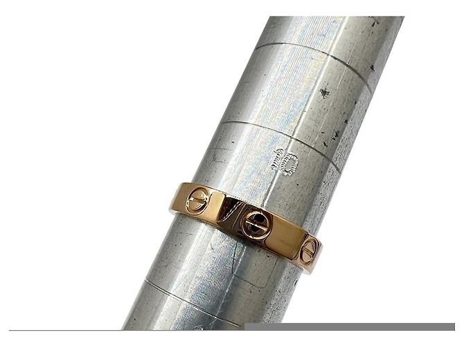 Anello Mini Love Cartier in oro rosa D'oro - vista 7