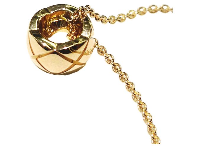 Colar Chanel Coco Crush Dourado - vista 2