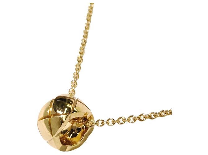 Colar Chanel Coco Crush Dourado - vista 4