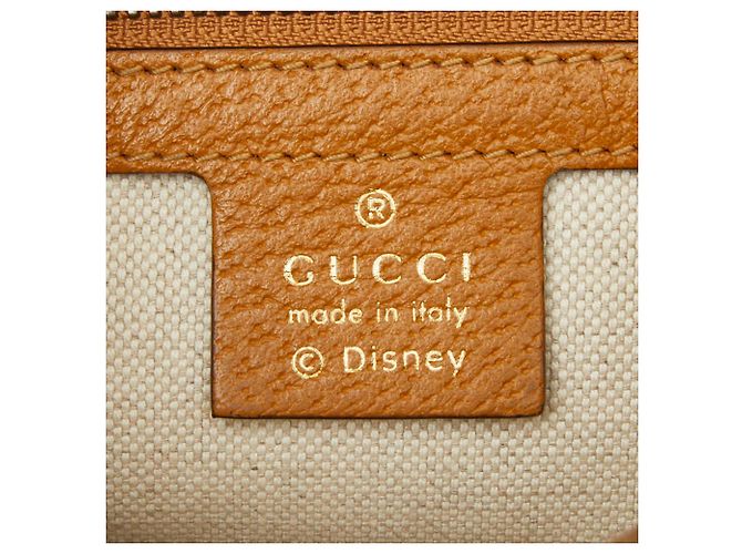 Borsa a tracolla Gucci Micro GG Supreme Disney Collaboration Marrone - vista 12