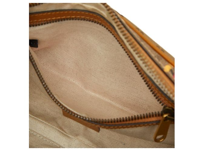 Borsa a tracolla Gucci Micro GG Supreme Disney Collaboration Marrone - vista 9