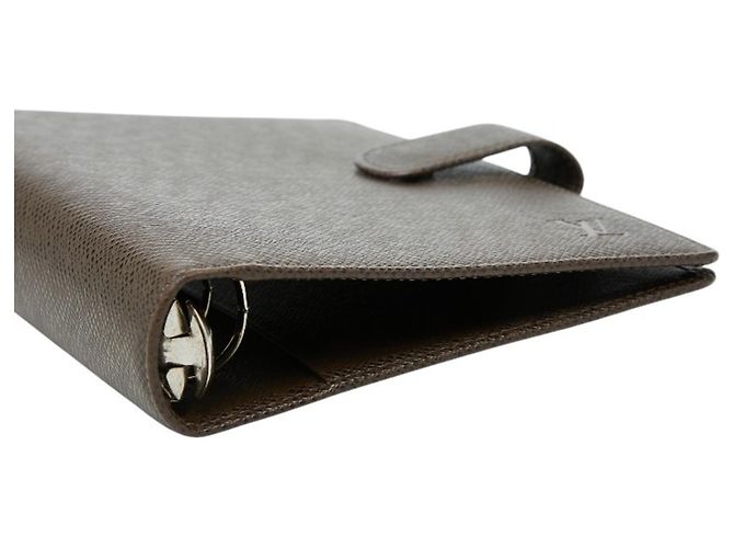 Louis Vuitton Taiga Agenda MM System Planner Braun - Ansicht 4