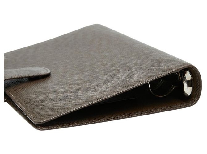 Louis Vuitton Taiga Agenda MM System Planner Braun - Ansicht 5