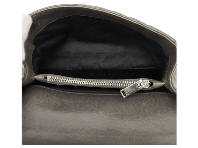 Autre Marque Borsa a mano Saint Laurent Cassandra College Marrone - vista 12