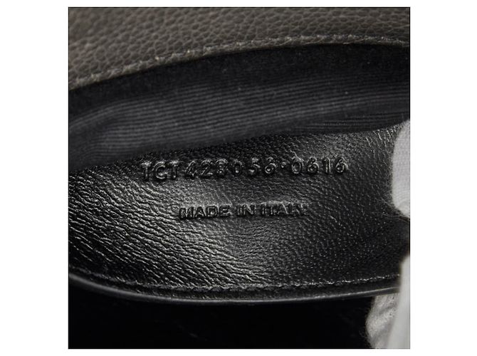 Autre Marque Borsa a mano Saint Laurent Cassandra College Marrone - vista 13