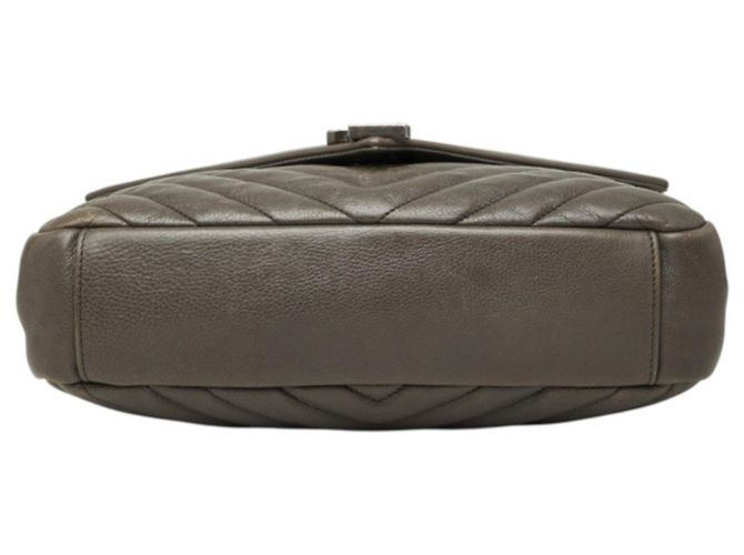 Autre Marque Borsa a mano Saint Laurent Cassandra College Marrone - vista 3