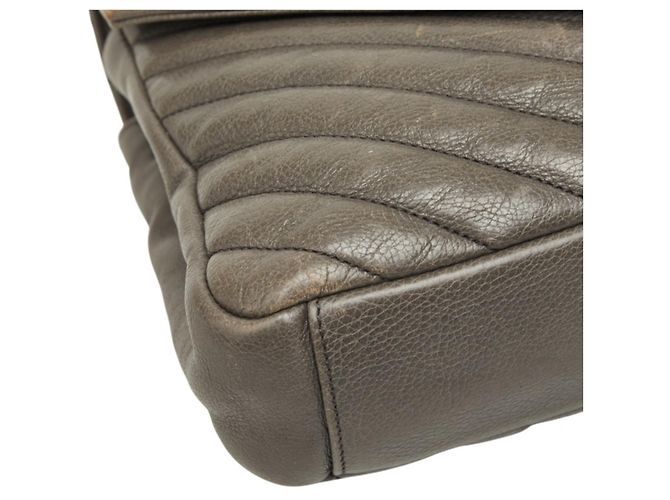 Autre Marque Borsa a mano Saint Laurent Cassandra College Marrone - vista 5