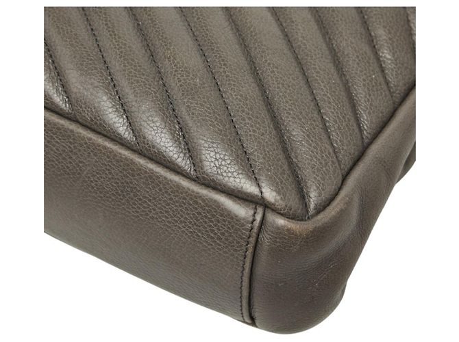 Autre Marque Borsa a mano Saint Laurent Cassandra College Marrone - vista 6