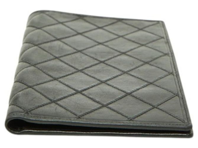 Chanel Bicolore Billfold Long Wallet Black - view 3