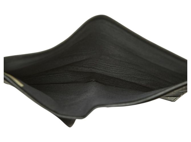 Chanel Bicolore Billfold Long Wallet Black - view 7