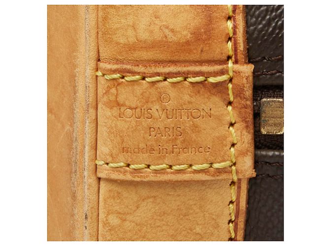 Bolsa Louis Vuitton Monogram Alma PM Marrom - vista 15