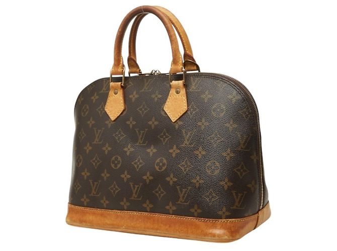Bolsa Louis Vuitton Monogram Alma PM Marrom - vista 2